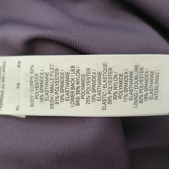 Nike Dri Fit Medium Support Sport Bra purole & Coral Size XLarge NWT - Picture 11 of 12